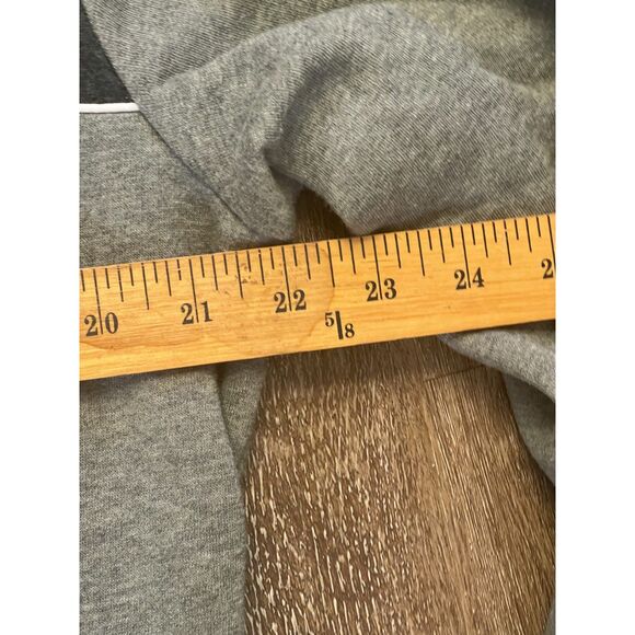 Calvin Klein Soft Touch Fleece Vintage Front Zip Logo Sweatshirt Streetwear SZ L - Picture 8 of 9